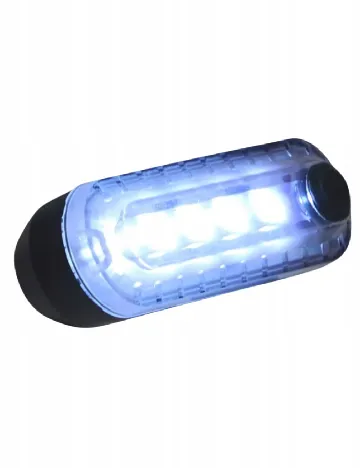 Lampa pentru bicicleta Walfort, alb Alb