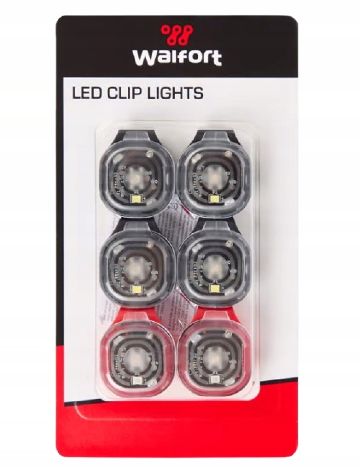 Set lumini led 6 bucati Walfort, mix culori
