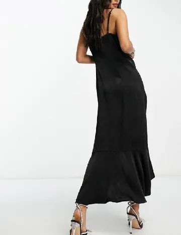 Rochie lunga Vila, negru