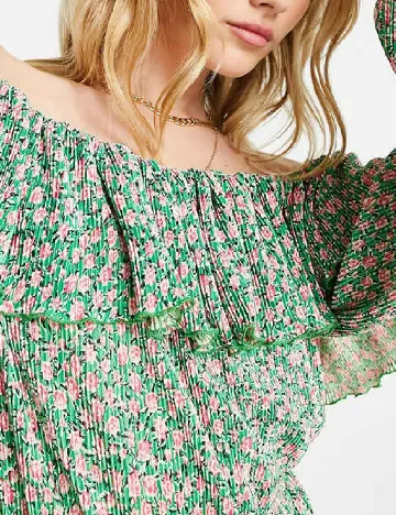 Rochie scurta ASOS, verde
