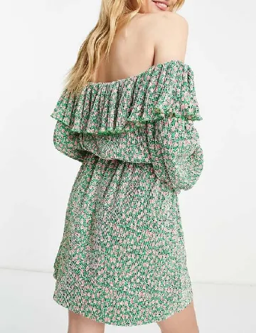 Rochie scurta ASOS, verde