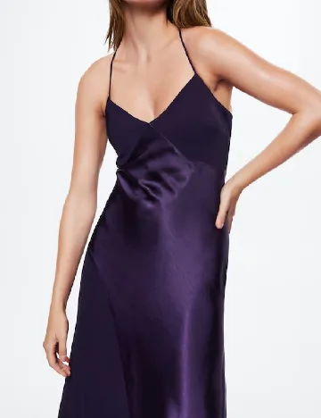 Rochie medie Mango, mov