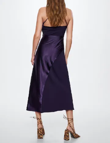 Rochie medie Mango, mov