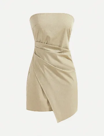 Rochie scurta SHEIN, bej Crem