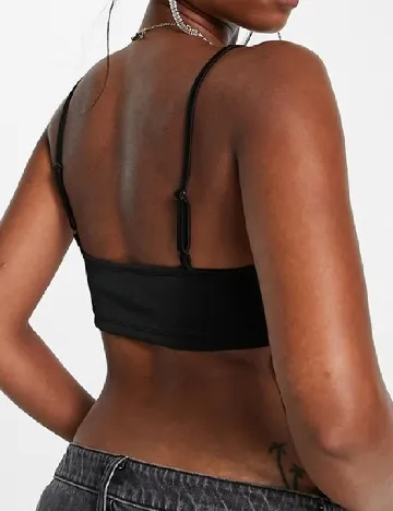 Top ASOS, negru Negru