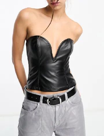 Corset ASOS, negru