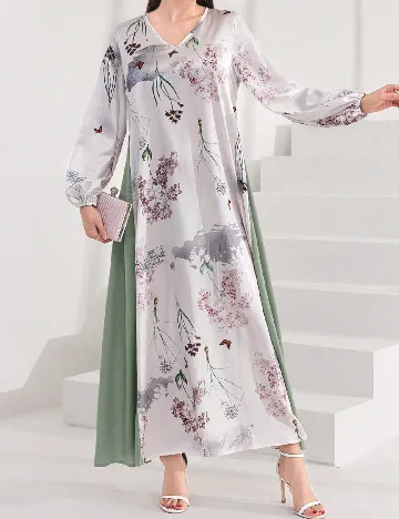 Rochie lunga SHEIN, mix culori