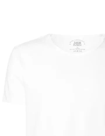 Tricou Jack Parker, alb