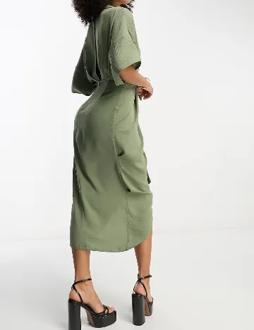 Rochie medie ASOS, verde