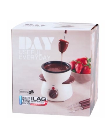 Aparat de topit ciocolata DAY Useful Everyday, alb