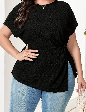 Bluza SHEIN CURVE, negru