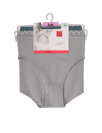 Set chiloti 2 perechi Sensabelle, verde/gri