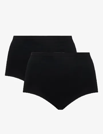 Set chiloti 2 perechi Dolce Bella, negru Negru