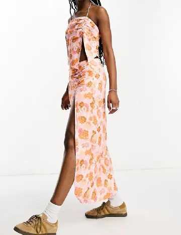 Fusta Another reason, floral print Floral print
