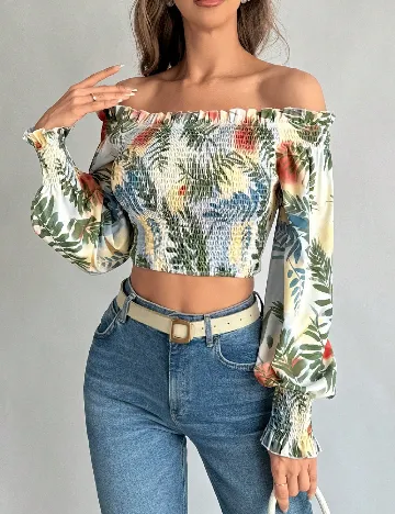 Top SHEIN, mix culori Mix culori