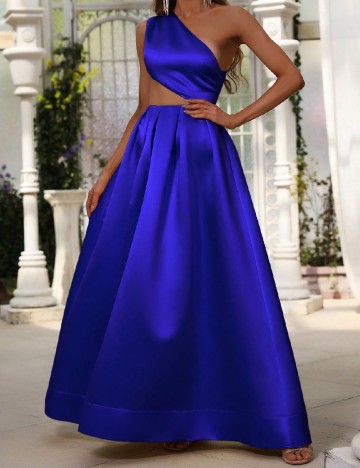 Rochie lunga Faeriesty, albastru