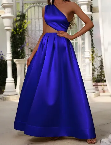Rochie lunga Faeriesty, albastru Albastru