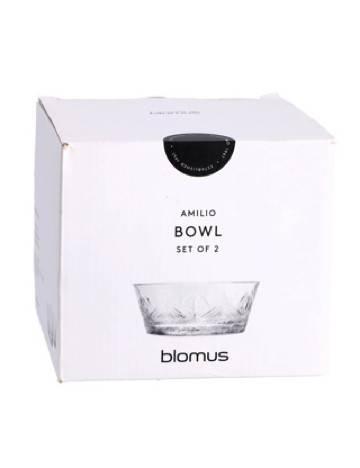 Set boluri 2 bucati Blomus, transparent