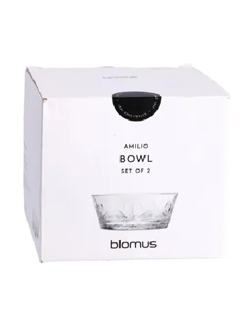 Set boluri 2 bucati Blomus, transparent