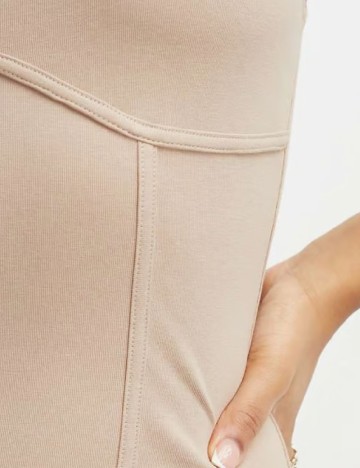 Rochie scurta PETITES MISS SELFRIDGE, maro