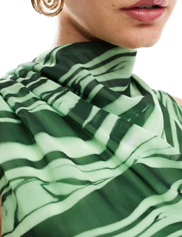 Rochie scurta ASOS, verde