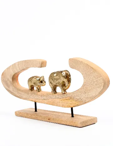 Figurina ornamentala Zd Trading, bej Crem