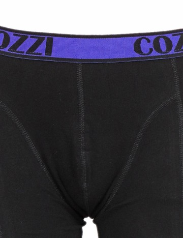 Set Boxeri 2 perechi Cozzi, albastru/negru