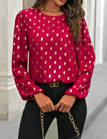 Bluza SHEIN, rosu