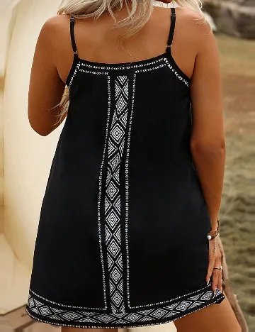 Rochie scurta SHEIN CURVE, negru Negru