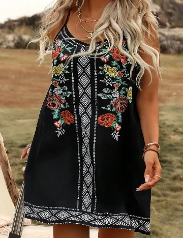Rochie scurta SHEIN CURVE, negru Negru