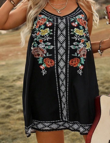 Rochie scurta SHEIN CURVE, negru