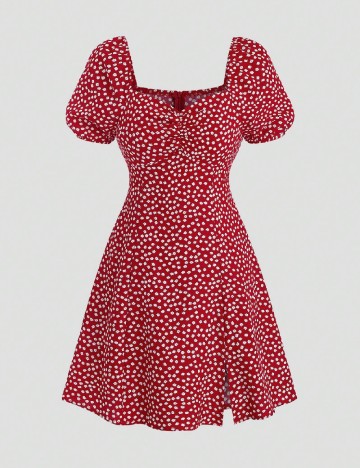 Rochie scurta SHEIN, rosu
