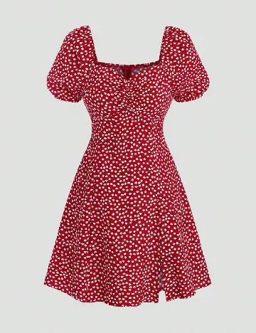 Rochie scurta SHEIN, rosu