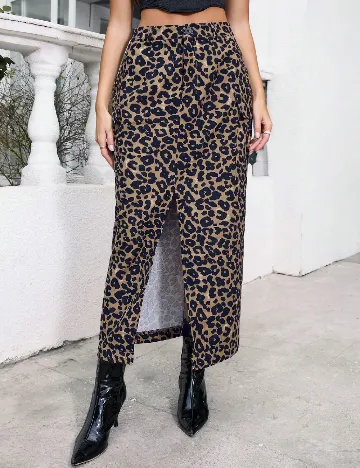 Fusta SHEIN, animal print