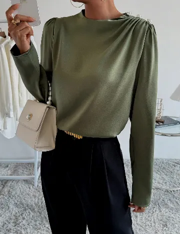 Bluza SHEIN, verde Verde