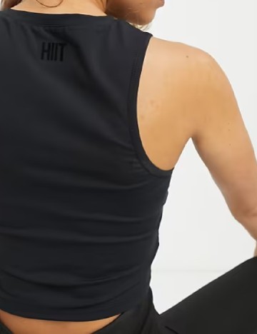 Top HIIT by ASOS, negru