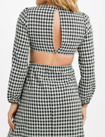 Rochie medie Miss Selfridge, gri