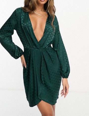 Rochie scurta Vesper, verde