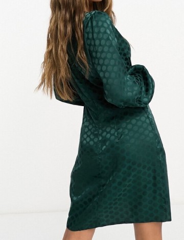 Rochie scurta Vesper, verde