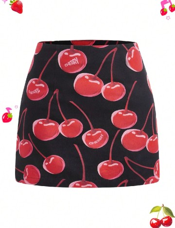 Fusta SHEIN, negru