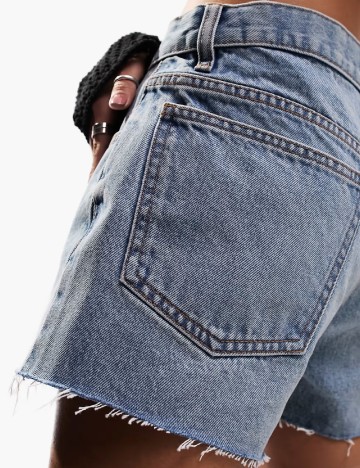 Pantaloni scurti ASOS, albastru