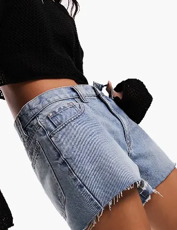 Pantaloni scurti ASOS, albastru