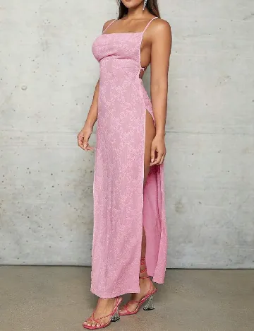 Rochie lunga SHEIN, roz