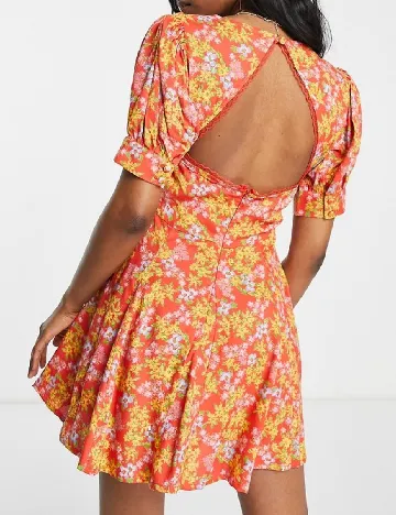 Rochie scurta ASOS, floral print