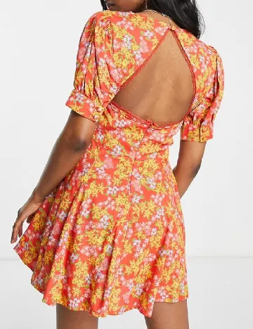 Rochie scurta ASOS, floral print