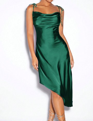 Rochie scurta SHEIN, verde
