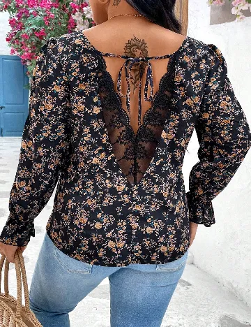 Bluza SHEIN CURVE, floral print