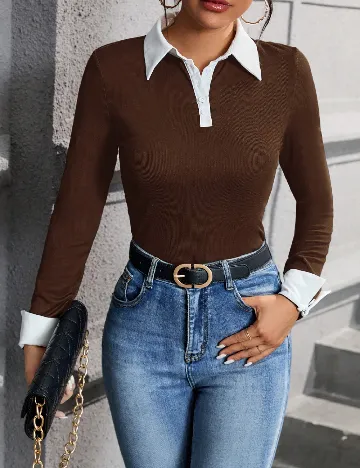 Bluza SHEIN, maro