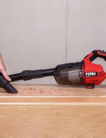 Aspirator fara fir FERM, negru