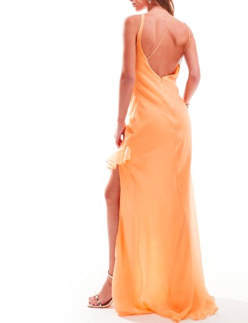 Rochie lunga ASOS, portocaliu